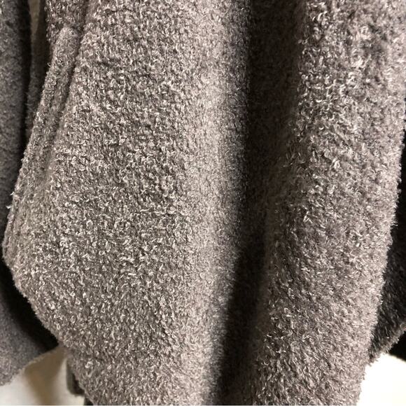 Barefoot Dreams CozyChic Lite taupe open front long cardigan size Medium - Picture 11 of 15